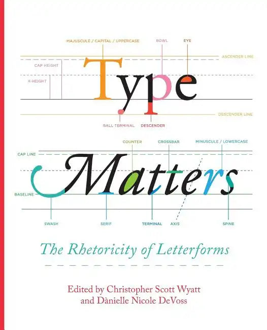 Type Matters: The Rhetoricity of Letterforms - Paperback