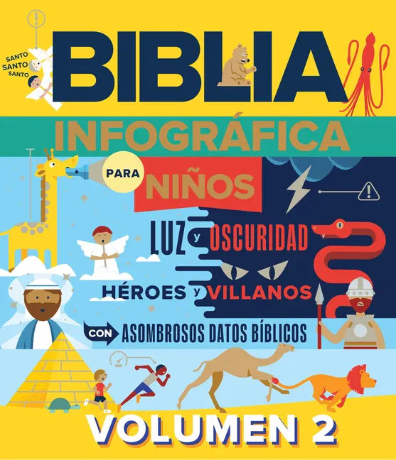 Biblia Infográfica Para Niños, Volumen 2 (Bible Infographics for Kids. Volume 2) - Hardcover