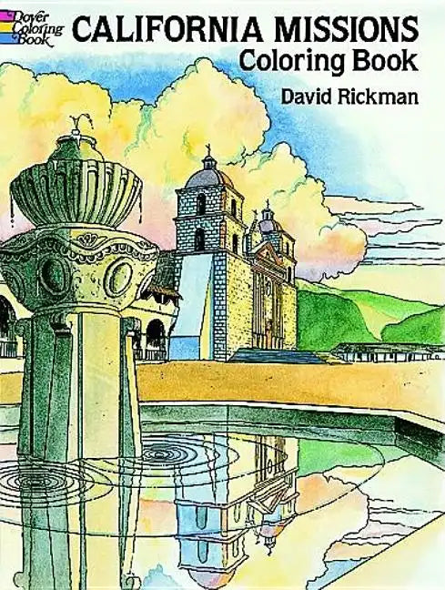 California Missions Coloring Book - Paperback