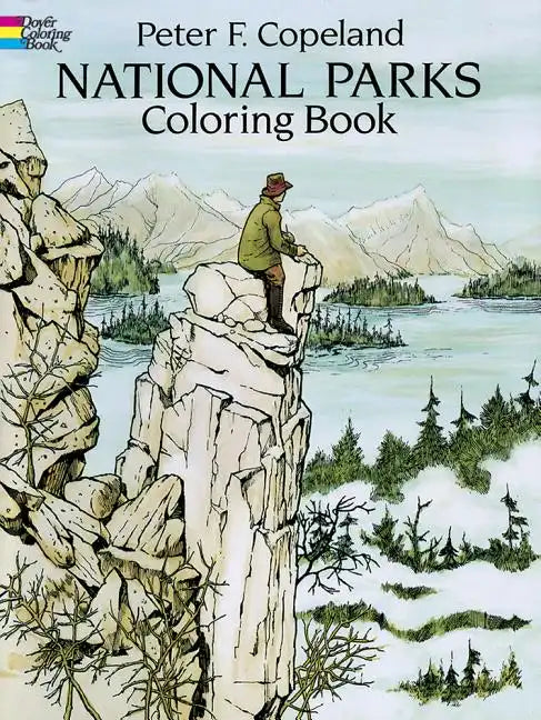 National Parks Coloring Book - Paperback
