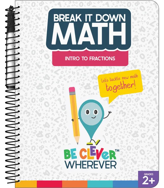 Break It Down Intro to Fractions Reference Book - Paperback