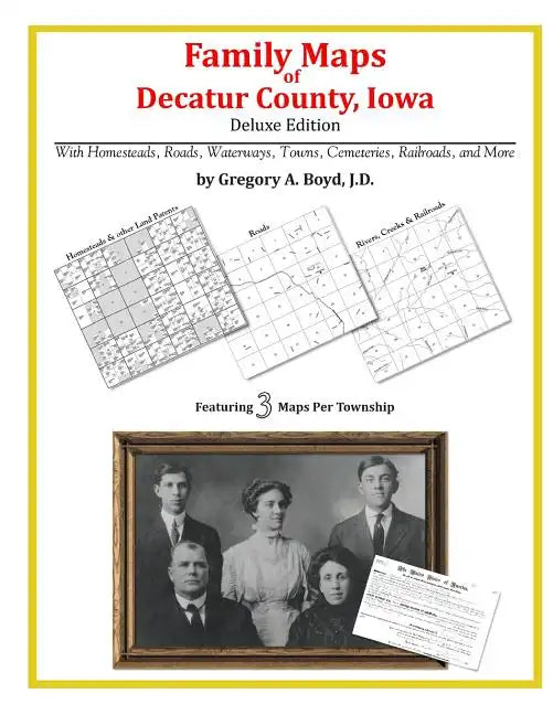 Family Maps of Decatur County, Iowa - Paperback