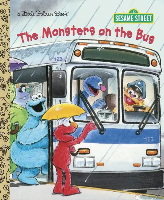 The Monsters on the Bus (Sesame Street) - Hardcover
