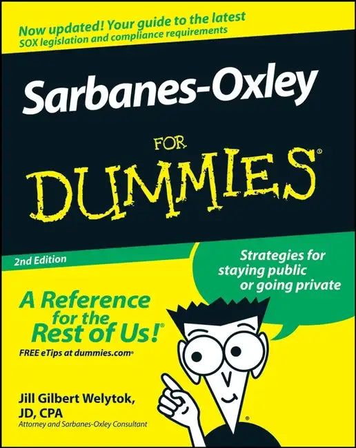 Sarbanes-Oxley for Dummies - Paperback