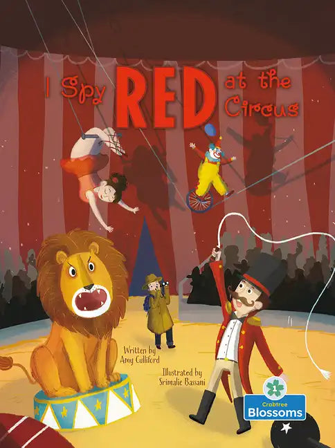 I Spy Red at the Circus - Library Binding