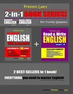 Preston Lee's 2-in-1 Book Series! Beginner English 100 Lessons & Read & Write English Lesson 1 - 20 For Turkish Speakers - Paperback