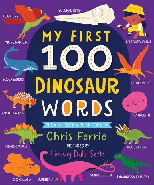My First 100 Dinosaur Words - Board Book