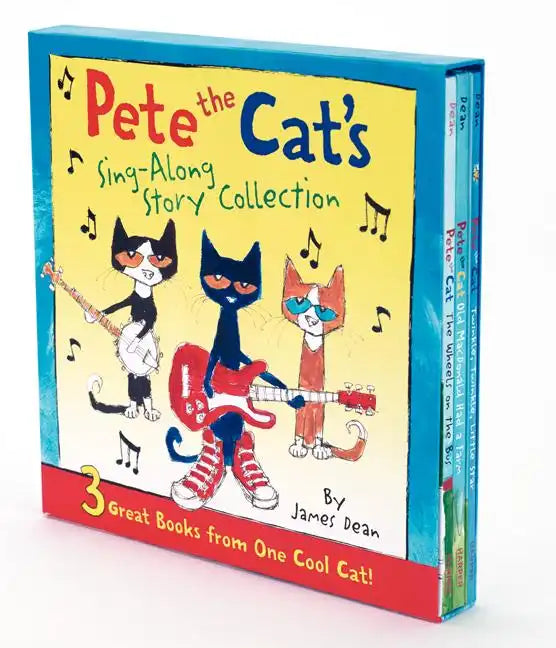 Pete the Cat's Sing-Along Story Collection: A Box of 3 Books - Hardcover