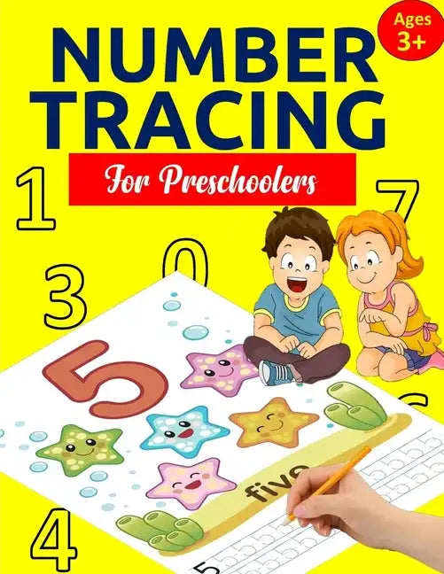 Number Tracing Book for Preschoolers: Number Tracing Books for kids ages 3-5: Number Writing Practice, Number Tracing Practice, Number Tracing for Kin - Paperback