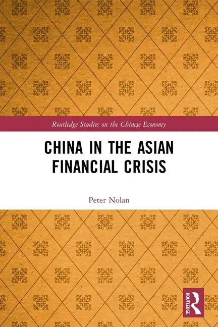 China in the Asian Financial Crisis - Paperback