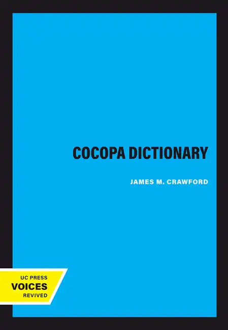 Cocopa Dictionary: Volume 114 - Paperback