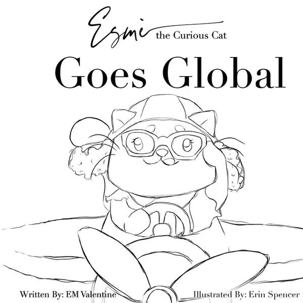 Esmè the Curious Cat Goes Global: Color Your Own Adventure! - Paperback