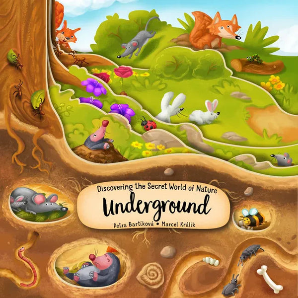 Discovering the Secret World of Nature Underground - Board Book
