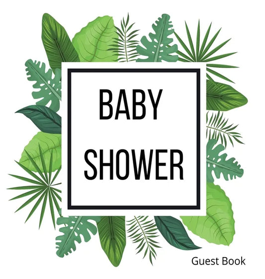Hardback cover Baby Shower Guest Book: Baby shower guest book, celebrations decor, memory book, baby shower guest book, celebration message log book, - Hardcover