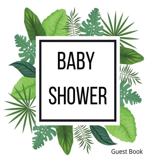 Hardback cover Baby Shower Guest Book: Baby shower guest book, celebrations decor, memory book, baby shower guest book, celebration message log book, - Hardcover