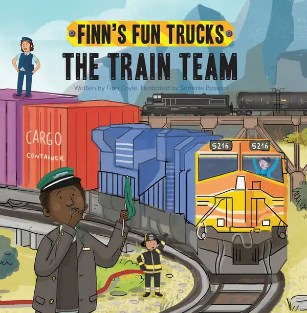 The Train Team: A Lift-The-Page Truck Book - Board Book