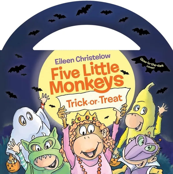 Five Little Monkeys Trick-Or-Treat Glow-In-The-Dark Edition - Board Book