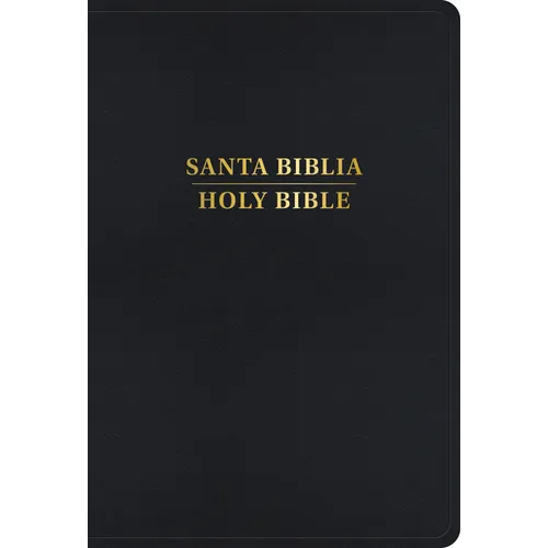 Rvr 1960/KJV Biblia Bilingüe Letra Grande, Negro Imitación Piel (Edición 2024) - Imitation Leather