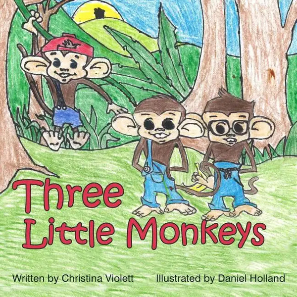 Three Little Monkeys - Paperback