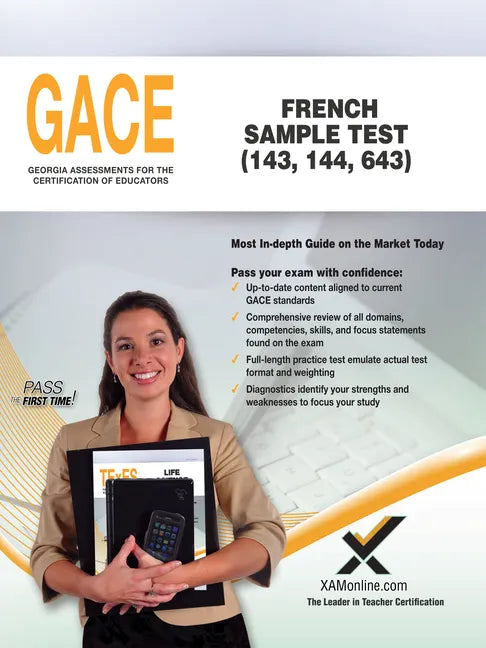Gace French Sample Test 143, 144, 643 - Paperback