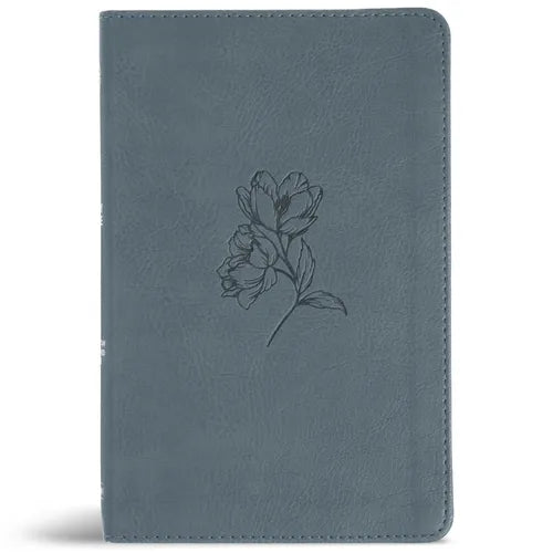 CSB Personal Size Bible, Digital Study Edition, Blue Leathertouch - Imitation Leather