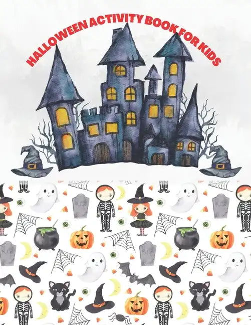 Activity book for kids: I Spy Halloween Book for Kids - Paperback