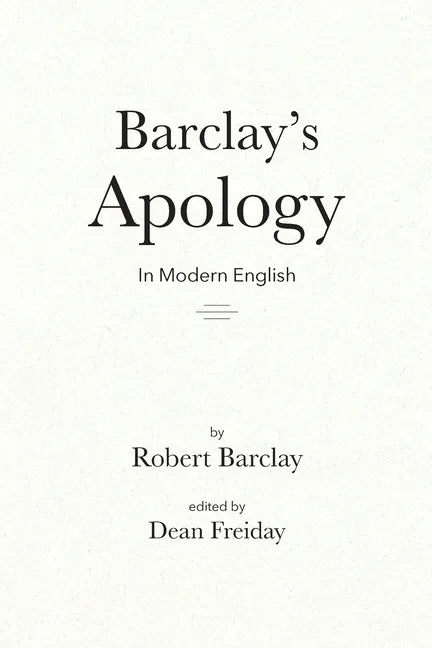 Barclay's Apology in Modern English - Paperback