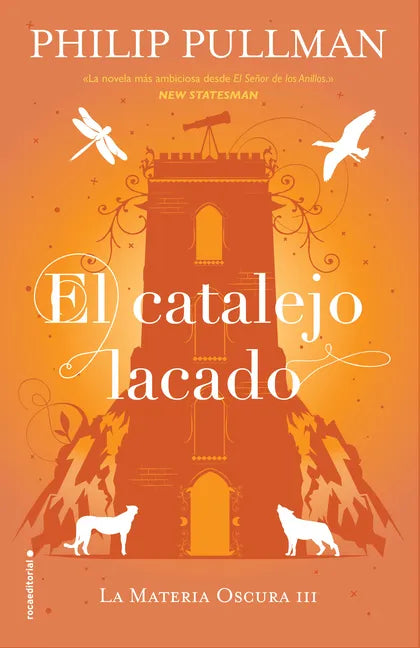 El Catalejo Lacado/ The Amber Spyglass - Hardcover