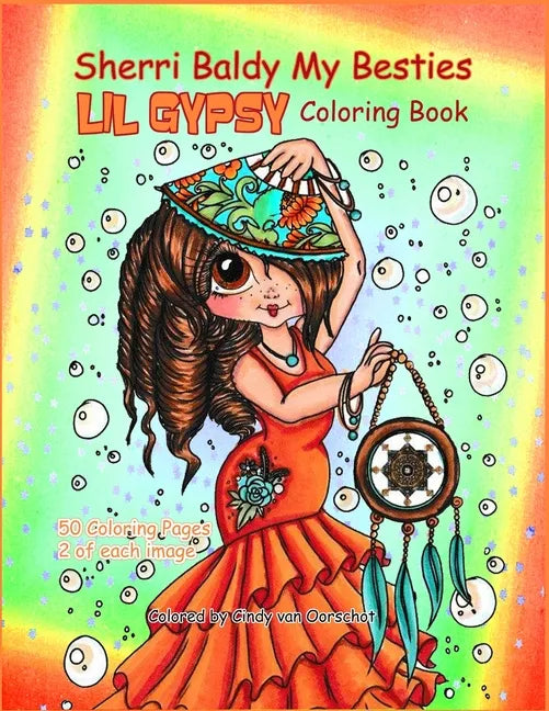 Sherri Baldy My Besties Lil Gypsy Coloring Book - Paperback