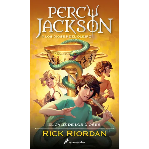 Percy Jackson Y El Cáliz de Los Dioses / The Chalice of the Gods - Paperback