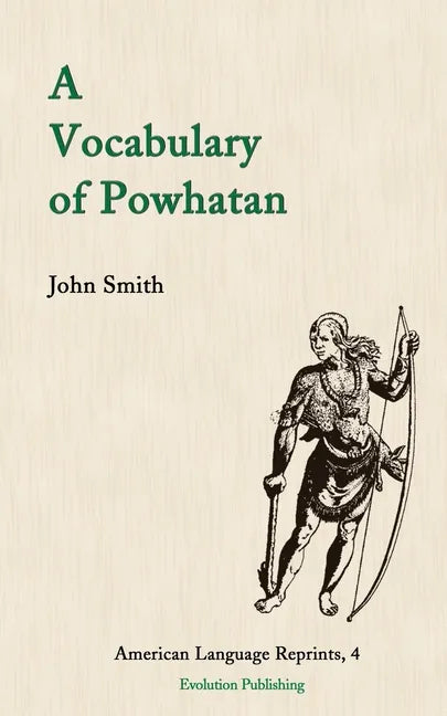 A Vocabulary of Powhatan - Paperback