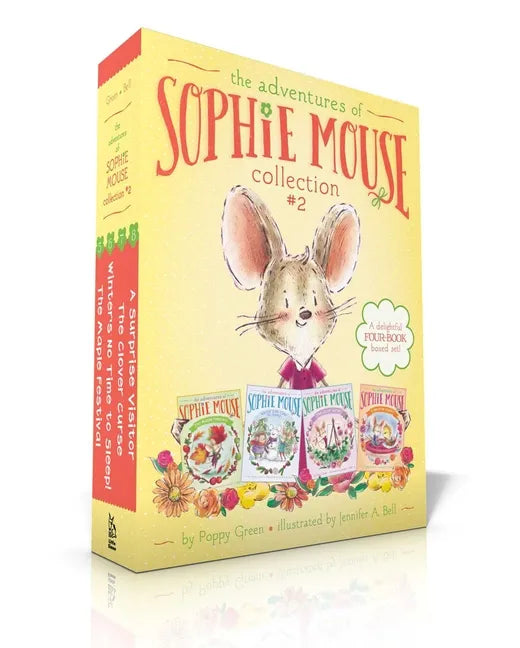 The Adventures of Sophie Mouse Collection #2 (Boxed Set): The Maple Festival; Winter's No Time to Sleep!; The Clover Curse; A Surprise Visitor - Paperback