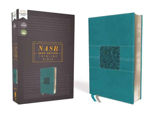 Nasb, Thinline Bible, Leathersoft, Teal, Red Letter Edition, 2020 Text, Comfort Print - Imitation Leather