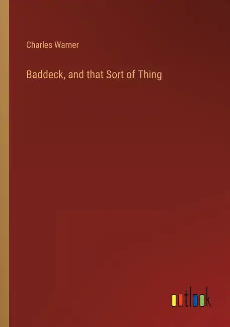 Baddeck, and that Sort of Thing - Paperback