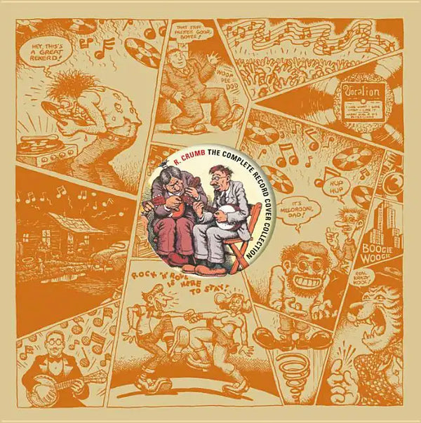 R. Crumb: The Complete Record Cover Collection - Hardcover