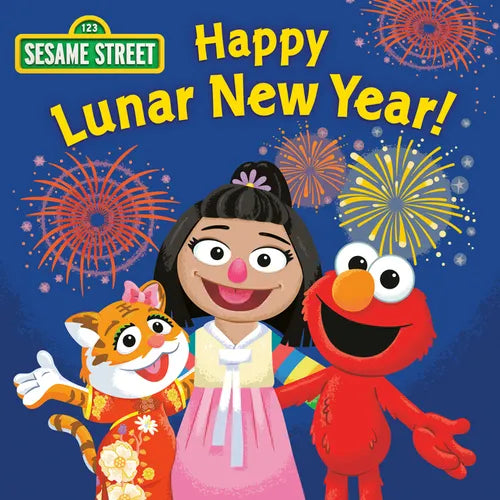 Happy Lunar New Year! (Sesame Street) - Board Book