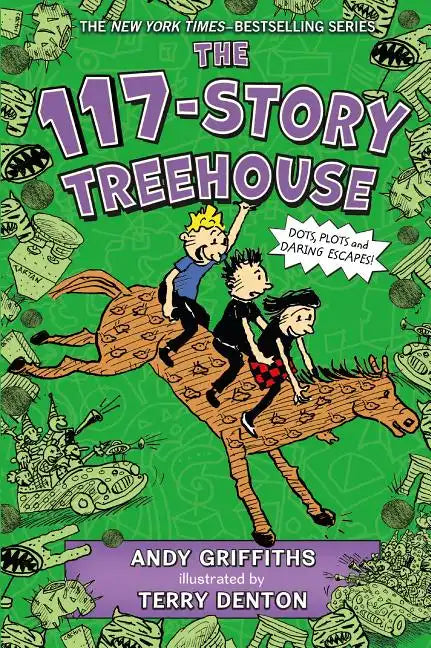The 117-Story Treehouse: Dots, Plots & Daring Escapes! - Hardcover