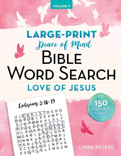 Peace of Mind Bible Word Search Love of Jesus - Paperback