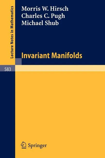 Invariant Manifolds - Paperback