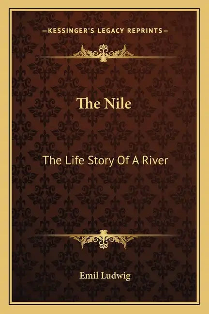 The Nile: The Life Story Of A River - Paperback