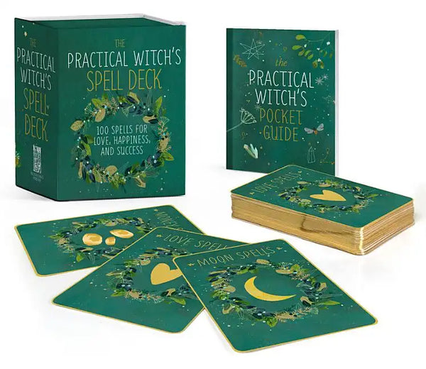 The Practical Witch's Spell Deck: 100 Spells for Love, Happiness, and Success - Paperback