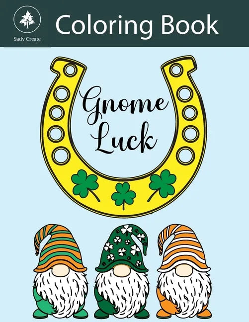 Gnome Luck coloring book - Paperback