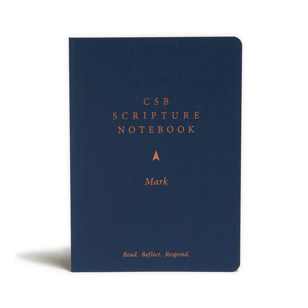 CSB Scripture Notebook, Mark: Read. Reflect. Respond. - Paperback