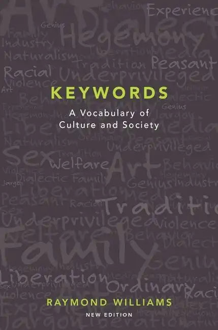 Keywords: A Vocabulary of Culture and Society - Paperback
