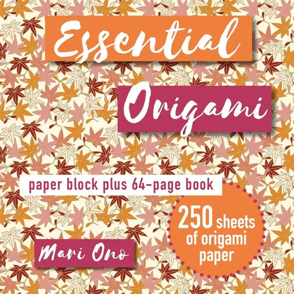 Essential Origami: Paper Block Plus 64-Page Book - Paperback