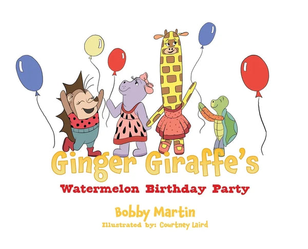 Ginger Giraffe's Watermelon Birthday Party - Hardcover