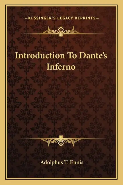 Introduction to Dante's Inferno - Paperback