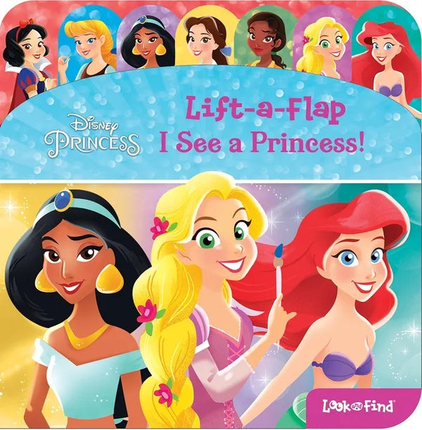 Disney Princess: I See a Princess! Lift-A-Flap Look and Find - Board Book
