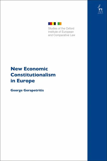 New Economic Constitutionalism in Europe - Paperback