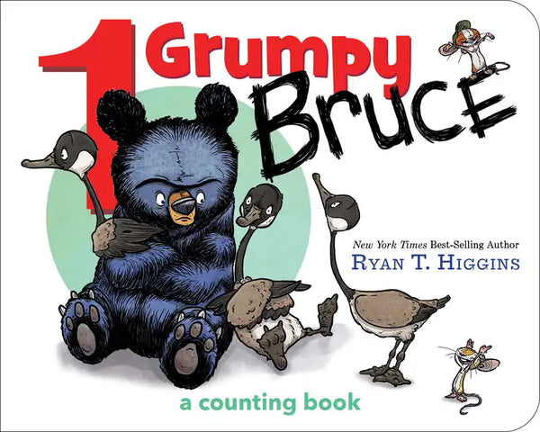 1 Grumpy Bruce-A Mother Bruce Book: A Counting Board Book - Board Book